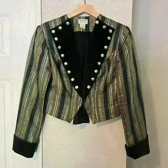 VTG Hobby Horse Southwest Aztec Western Country Blazer Jacket Size S - Picture 1 of 8